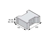 BEST BEATON výška 80mm STANDARD přírodní